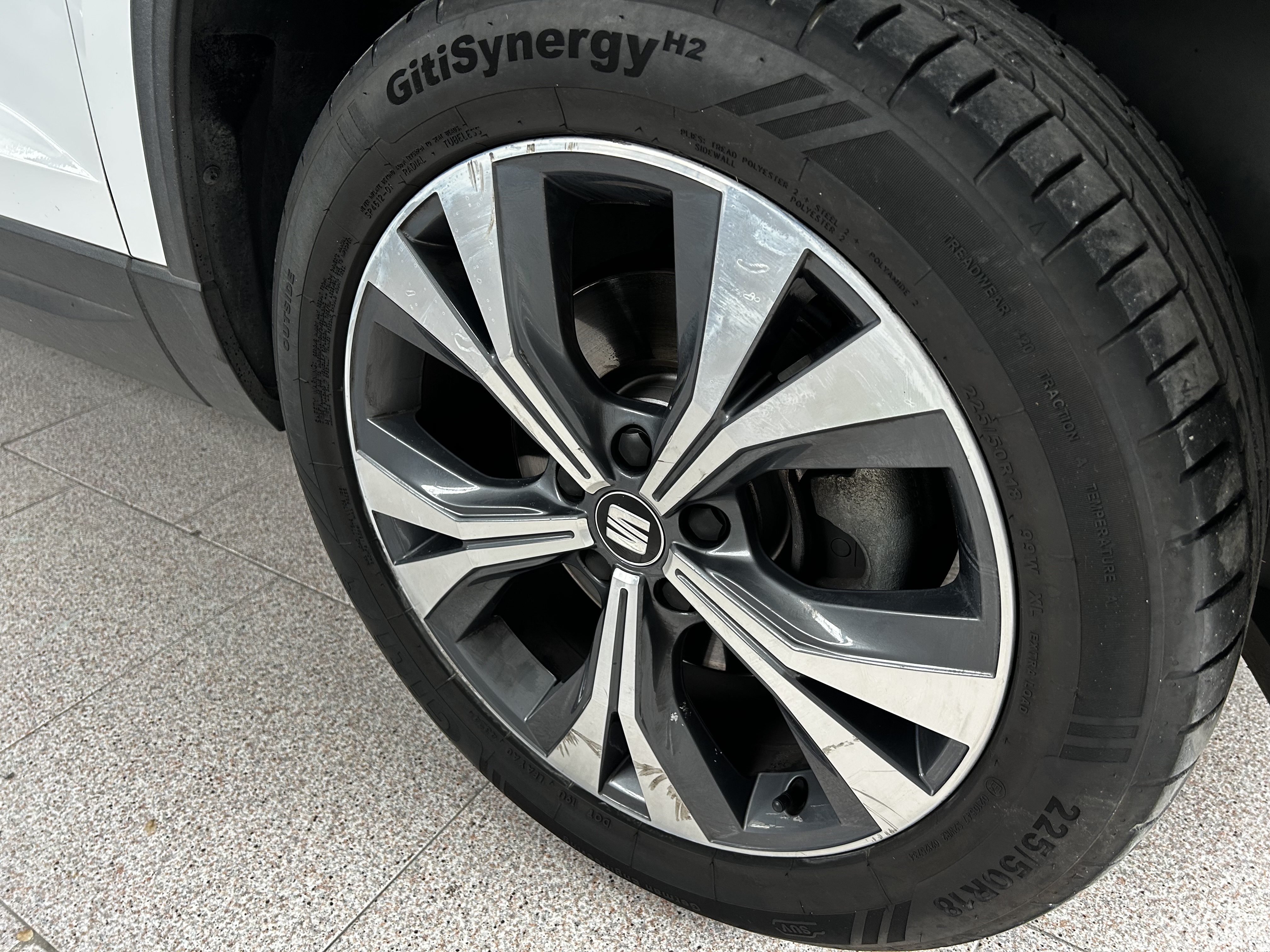 Detalle de llanta del SEAT Ateca